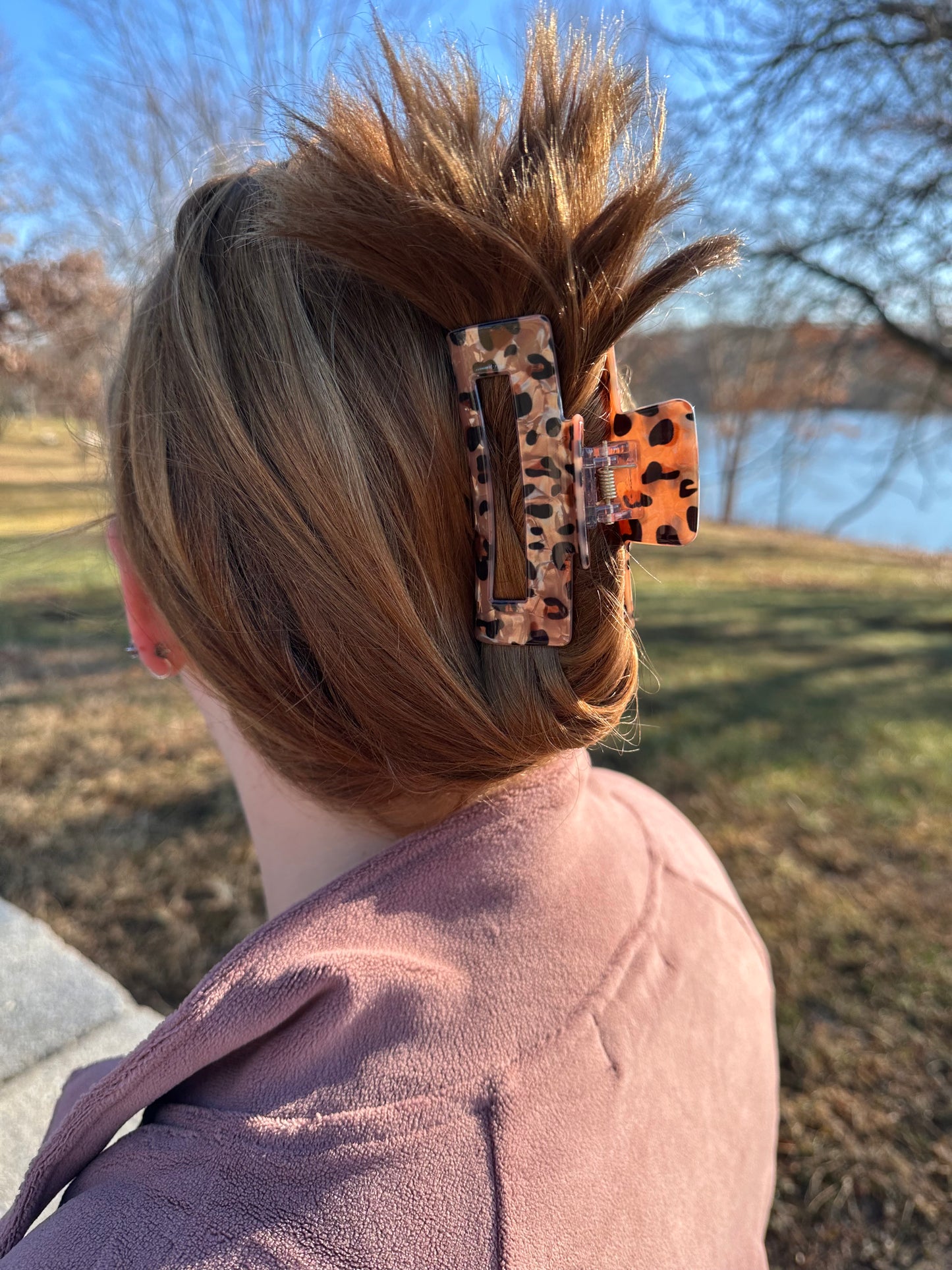 Leopard Claw Clips