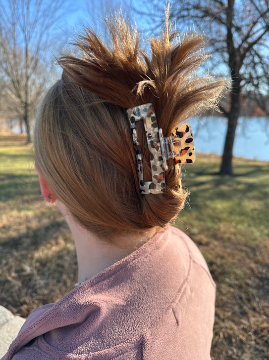 Leopard Claw Clips