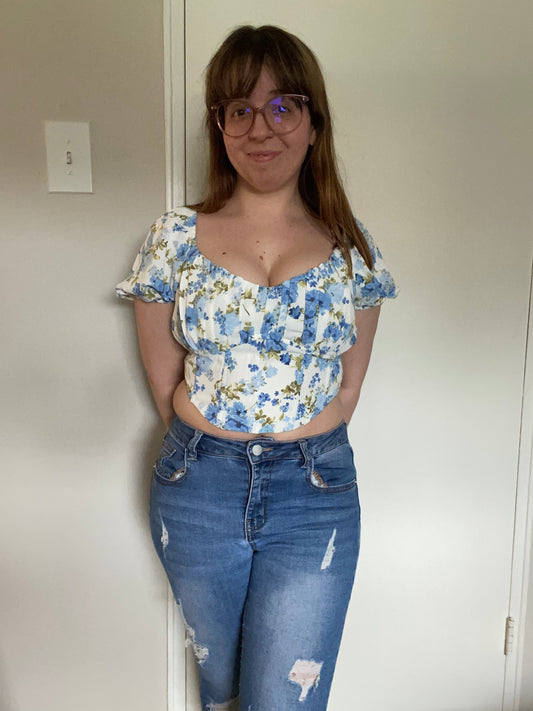Darling Floral Top